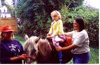 and under me a fine steed